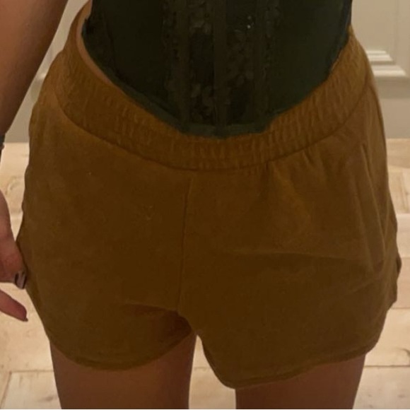 SOLD🧸 OFFLINE by AERIE🧸Brown Shorts - Picture 5 of 5